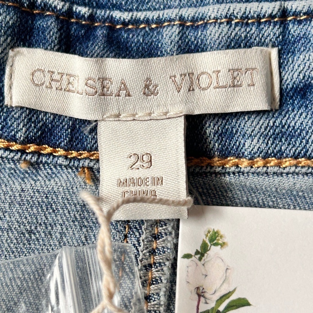Chelsea & Violet Blue Casual Jean Shorts - Picture 2 of 9